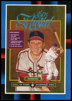 263 Stan Musial Puzzle Card